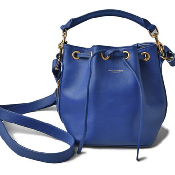 SAINT LAURENT shoulder bag / handbag  Emanuel blue 340240 YSL