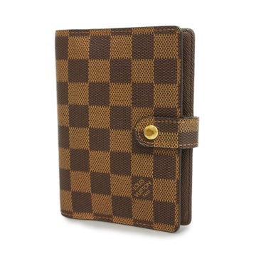 LOUIS VUITTONAuth  Damier Planner Cover Notebook Cover Agenda PM R20700