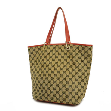 Gucci tote bag GG canvas 002 1098 black/red gold metal
