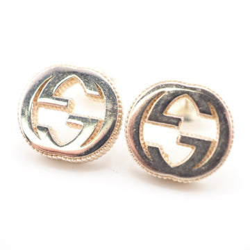 GUCCI/ Interlocking G 925 5.4g Earrings Silver Unisex