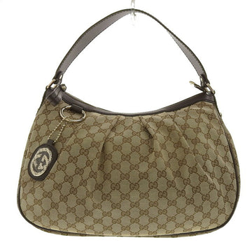 GUCCI Bag Women's Shoulder GG Canvas Brown 232955