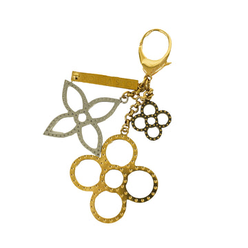 Louis Vuitton Charm Bijoux Sac Ansolence Monogram Flower Gold Hardware  M65087