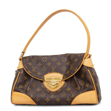 LOUIS VUITTON Shoulder Bag Monogram Beverly MM M40121 Brown Ladies