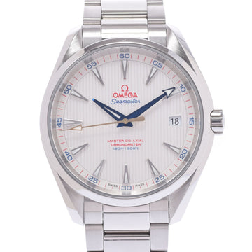 Omega Seamaster Golf Model Back Scale 231.10.42.21.02.004 Men's SS Watch Automatic Silver Dial
