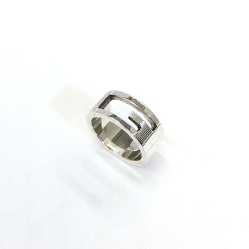 GUCCI ring G open silver Ag925 sterling about 8.5 women's men's