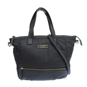 Burberry nylon handbag black