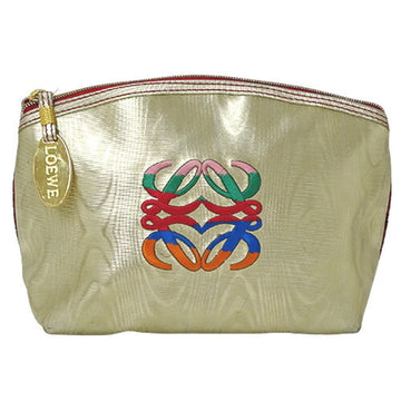 LOEWE pouch ladies gold