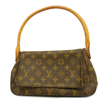 LOUIS VUITTONAuth  Monogram Mini Looping M51147 Women's Shoulder Bag