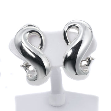TIFFANY Earrings Infinity Silver 925 &Co. Women's