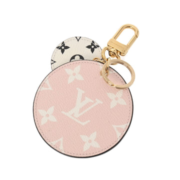 LOUIS VUITTON Monogram Giant Portocle Illustre Pink/Red/White M67847 Women's Leather Keychain