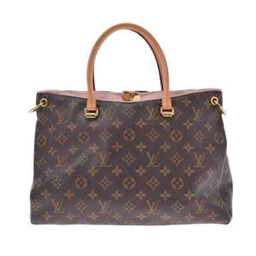 LOUIS VUITTON Monogram Palas Bag Rose Rich M50067 Ladies Canvas Handbag