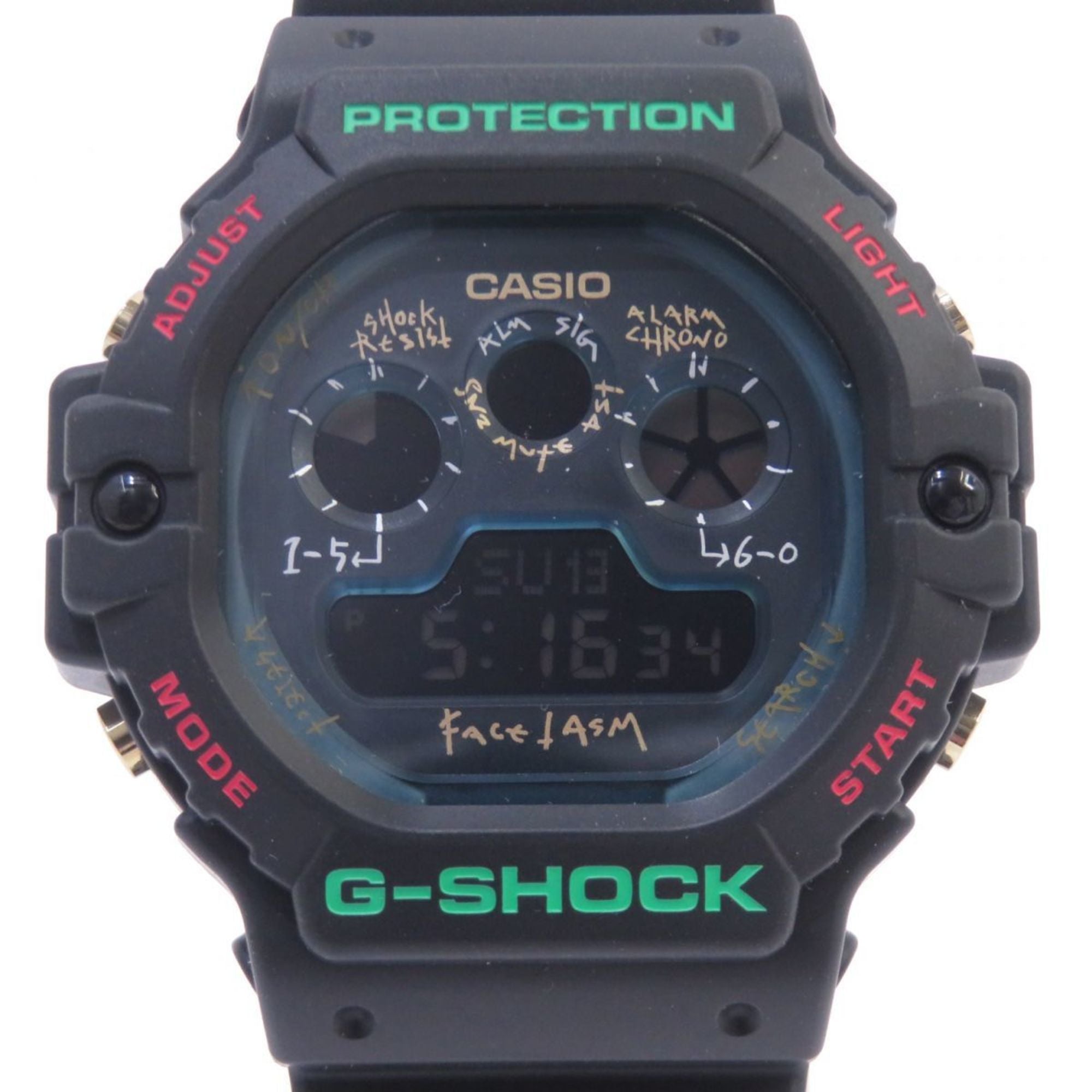 CASIO G-SHOCK FACETASM collaboration model DW-5900FA-1JR quartz watch