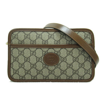 GUCCI Mini bag with interlocking G Shoulder Bag Beige Ebony GG Supreme 65857292TCG8563