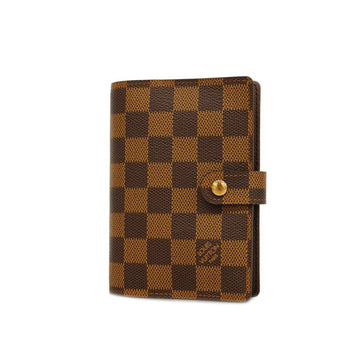 LOUIS VUITTON Notebook Cover Damier Agenda PM R20700 Ebene Men's Women's