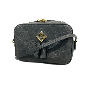 LOUIS VUITTON Shoulder Bag Monogram Empreinte Saintonge M44593 Noir Ladies