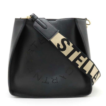 STELLA MCCARTNEY Stella Shoulder Bag Leather Black 557906
