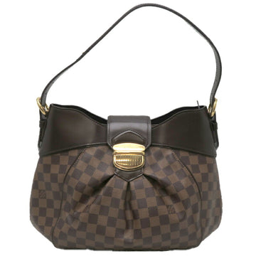 LOUIS VUITTON Sistine MM Women's Shoulder Bag N41541 Damier Brown