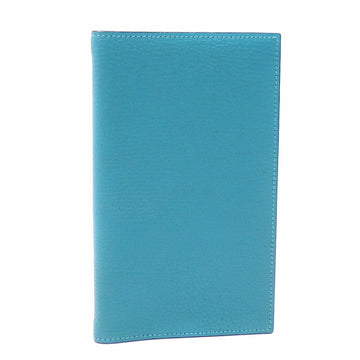 HERMES Agenda Vision 2 Notebook Cover Blue Jean Vo Epsom J Engraved Made around 2006  Women's Men's Leather