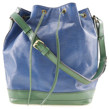 LOUIS VUITTON Noe Bicolor M44044 Epi Leather Toledo Blue x Borneo Green Blue/Green VI1921 Women's Shoulder Bag