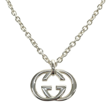 GUCCI logo motif necklace design men's women's unisex accessories accessory miscellaneous goods SILVER silver 925 SV925