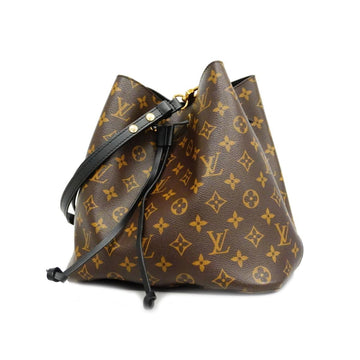 LOUIS VUITTON Shoulder Bag Monogram Neo Noe M44020 Brown Noir Ladies