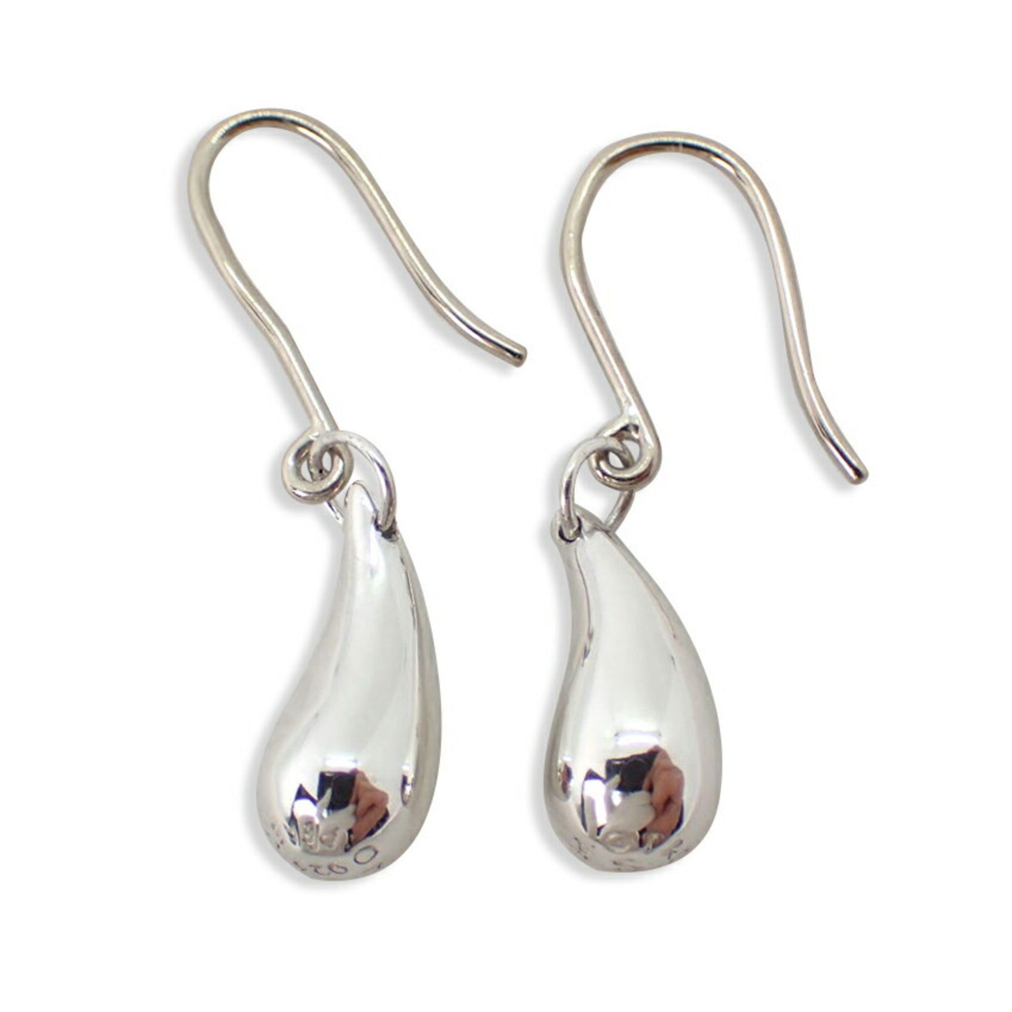 Tiffany teardrop deals earrings silver