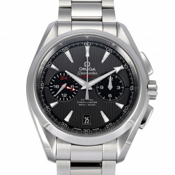 OMEGA Seamaster Aqua Terra 150M Co-Axial Chronometer GMT Chronograph 43MM 231.10.43.52.06.001 Gray/Black Dial Watch Men's