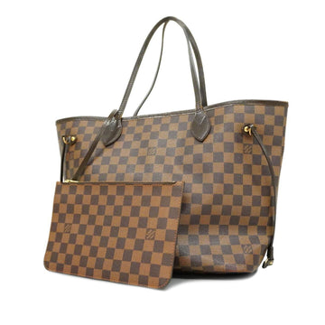 LOUIS VUITTON Tote Bag Damier Neverfull MM N51105 Brown Ladies