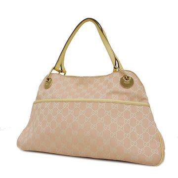 GUCCI handbag GG canvas 121023 light pink gold hardware ladies