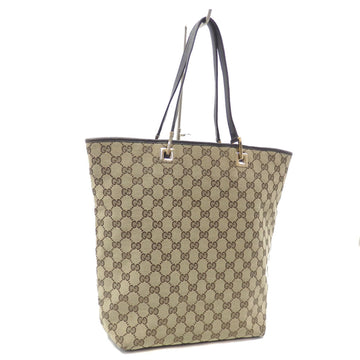 GUCCI tote bag ladies beige brown GG canvas leather 002.1098 hand