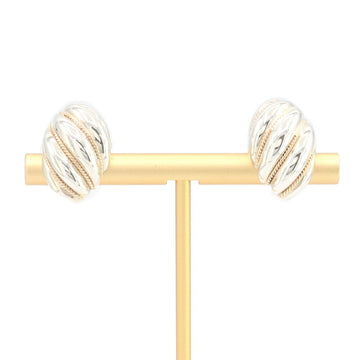TIFFANY Earrings Twisted Rope SV Sterling Silver 925 YG Yellow Gold Ear Combi Women's Shell  & Co