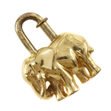 HERMES Elephant Cadena Gold Plated Made in France Unisex