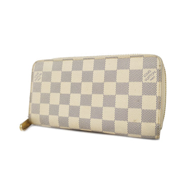 LOUIS VUITTONAuth  Damier Azur Zippy Wallet N60019 Women's Long Wallet [bi-fold]