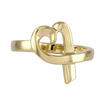 TIFFANY Loving Heart Paloma Picasso Ring K18YG Yellow Gold