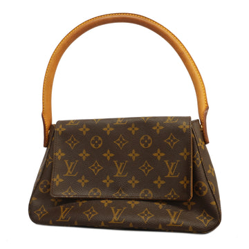 LOUIS VUITTONAuth  Monogram Mini Looping M51147 Women's Shoulder Bag