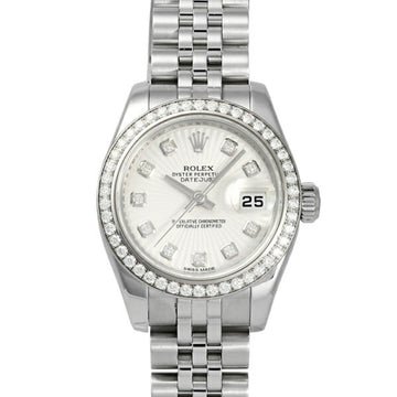 ROLEX Datejust 26 179384G Ivory Dial Watch Ladies