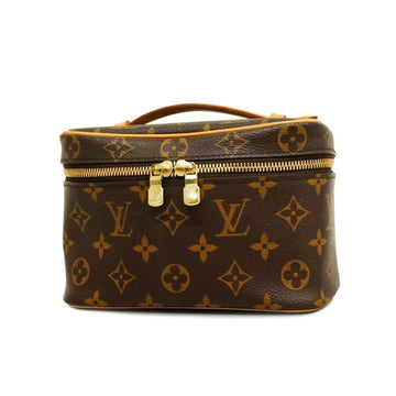 LOUIS VUITTON Vanity Bag Monogram Nice Mini M44495 Brown Ladies