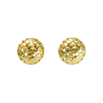 TIFFANY Minevally K18YG yellow gold earrings