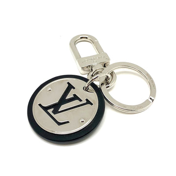 LOUIS VUITTON Louis Vuitton Portocre Animal Rabbit Keychain M63224 Monogram  Eclipse Leather Black Gray Silver Metal Fittings Key Ring Bag Charm