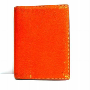HERMES Agenda GM F Engraved Brand Accessory Notebook Cover Unisex