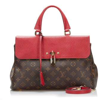 Louis Vuitton Monogram Serie Venus Handbag Shoulder Bag M41738 Red Brown PVC Leather Ladies LOUIS VUITTON