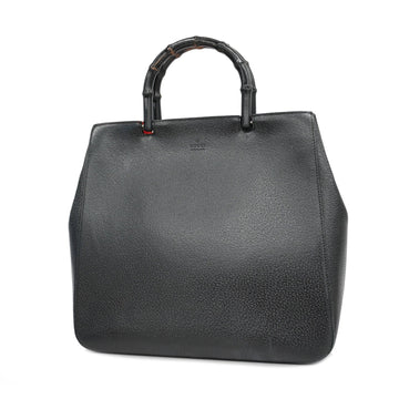 Gucci Handbag Bamboo 002 1060 Leather Black