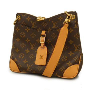 LOUIS VUITTON Shoulder Bag Monogram Odeon NM PM M45354 Brown Ladies