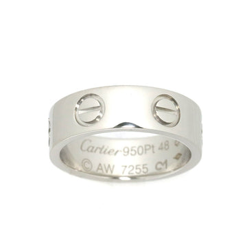 Cartier love #48 ring Pt platinum Love Ring