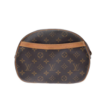 Louis Vuitton Monogram Blois Brown M51221 Women's Canvas Shoulder Bag