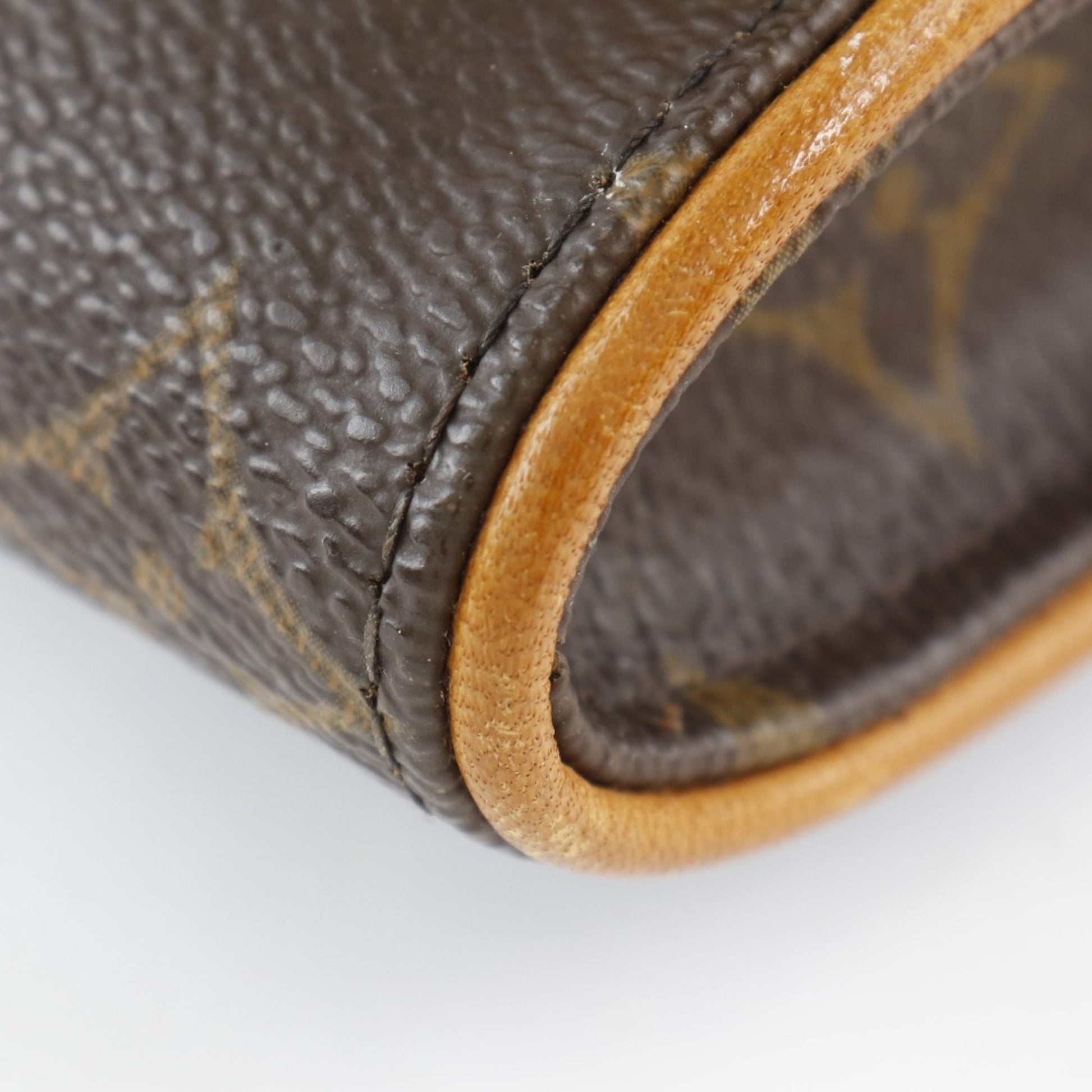 Louis Vuitton Pochette Twin PM Clutch Shoulder Bag 2WAY Monogram Brown  M51854