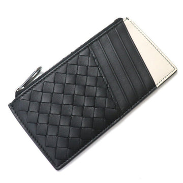 BOTTEGA VENETA Coin case Card Intrecciato Black 515284