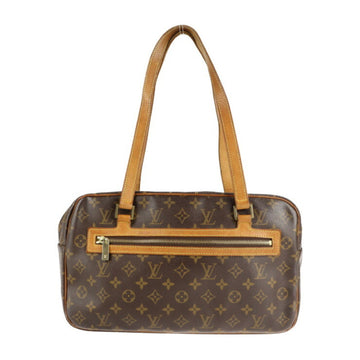 LOUIS VUITTON Cite GM Shoulder Bag M51181 Monogram Canvas Brown