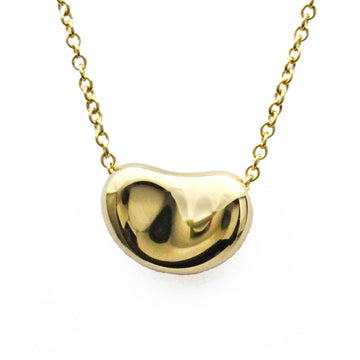 TIFFANY Bean Yellow Gold [18K] No Stone Men,Women Fashion Pendant Necklace [Gold]