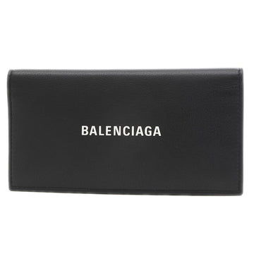 Balenciaga Everyday Bi-Fold Wallet Leather Black 531522